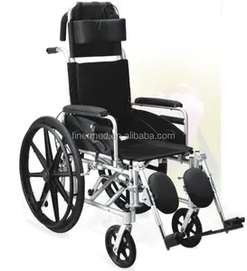 Aluminium berbaring anak kursi roda untuk anak