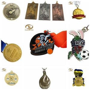 Promozione a buon mercato in metallo personalizzati sport medaglie con nastro - Product Image 2