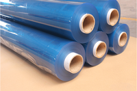 Rideau en plastique industriel de 0,5 mm, transparent, flexible, souple, antistatique, feuille de PVC
