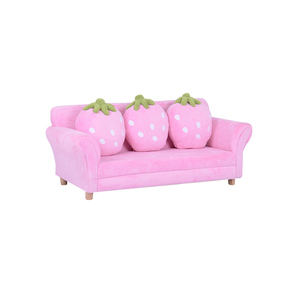 Kids Couch Children Furniture Set Strawberry Sofa