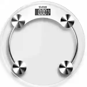 베스트 셀러 디지털 180kg 건강한 생활 욕실 바디 스케일 라운드 유리 계량 스케일 - Product Image 1