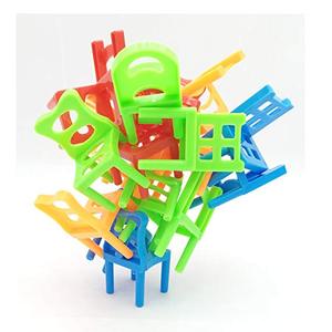 Sillas Apilables, Juego de Mesa Familiar, Juguetes de Equilibrio para Niños - Product Image 5