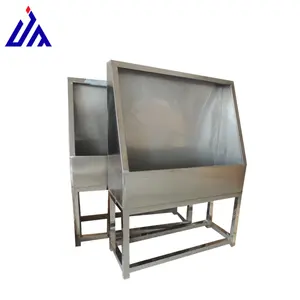 Screen Printing Washing Tank /screen Washout Booth Screen Printer Washing Machine Manual with LED Light