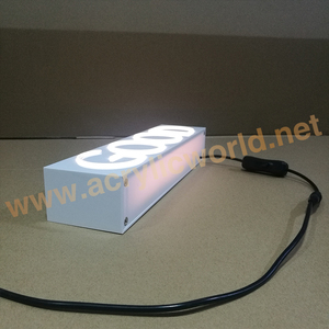 Iluminado cartas 3D la letra de canal Led luces de señal/caja de luz led - Product Image 1