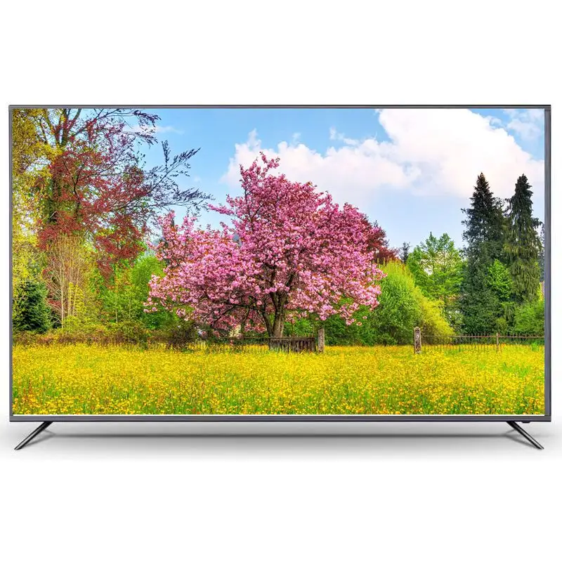 OEM Slim Curved DVB-T2 50 Inch Led Fernseher 4 K UHD Smart Tv