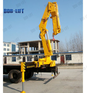 10 طن 3 أقسام <span class=keywords><strong>15m</strong></span> ذراع زراع صيني شاحنة حمل رافعة متنقلة - Product Image 2