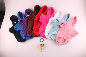 Bán buôn DIY đồng bằng Dog SWEATSHIRT Hoodies tùy chỉnh in nhà sản xuất - Product Image 3
