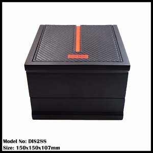 กล่องนาฬิกาหนังลายโลหะเย็บตะเข็บสำหรับผู้ชายสุดหรู ปี 2026 - Product Image 2