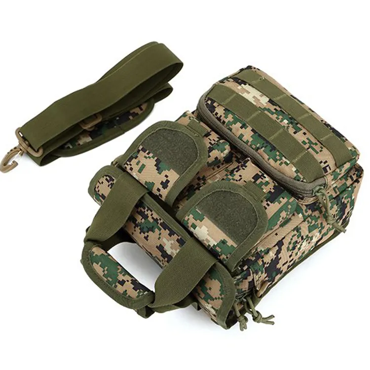 도매 남자 야외 등반 군사 전술 단일 어깨 위장 메신저 가방