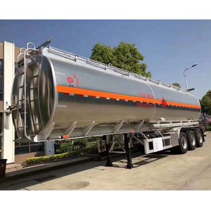 Semirimorchio di Alta Qualità a 3 Assi HOWO, Rimorchio Cisterna in Alluminio con Capacità di 45 M3, Autocisterna per Carburante in Vendita - Product Image 5