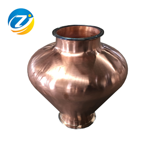 رأس تقطير نحاسي على شكل قبعة البصل لصنع الويسكي - Product Image 1