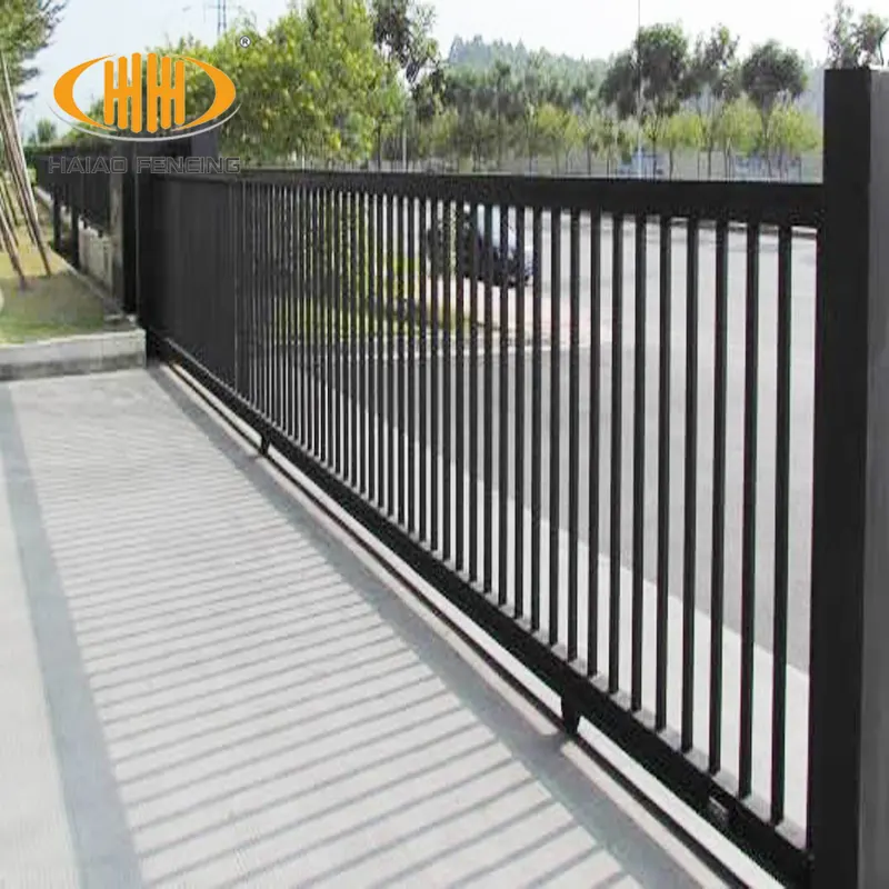 Di alta qualità di acciaio del metallo di disegno cancello in ferro battuto pannello di recinzione per la casa