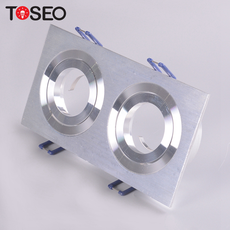 Pure Aluminium Ceiling Downlight 3watt 5watt Double Recessed LED Downlight