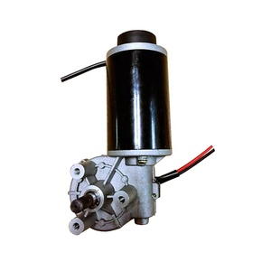 <span class=keywords><strong>Motor</strong></span> de engranaje helicoidal de <span class=keywords><strong>80W</strong></span> <span class=keywords><strong>24V</strong></span> CC, imán permanente, reversible, eje de 10mm, montaje con brida para electrodomésticos, acero al carbono, codificador, impermeable - Product Image 4
