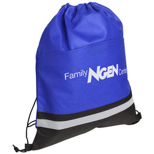 저렴한 비 짠 반사 Drawstring 배낭 - Product Image 5