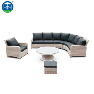 Nuovo Disegno di <span class=keywords><strong>Vimini</strong></span> All'aperto Mobili Da Giardino Divano Set Per Piscina Malaysia - Product Image 1