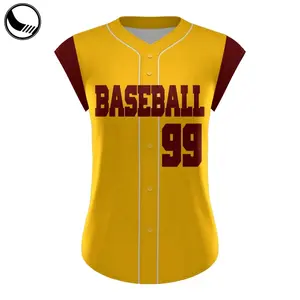 High Quality Custom Brand Fans Mens Fashion Striped Baseball Jersey