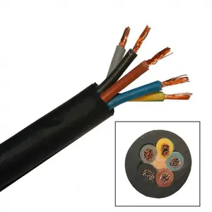 PVC 5 Core Automotive Cable Towing Trailer Cable