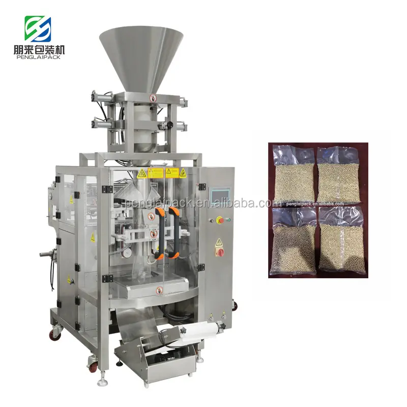 Auto vertical vacuum packing machine Nuts Automatic Food Coffee Been Plastic Sachet Granule Filling and Packaging Machines Price