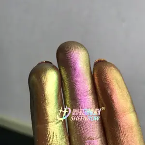 Sheenbow metalik etkisi Pigment Multichrome bukalemun Pigment tozu kozmetik