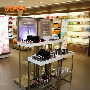 Gratis Ontwerp Cosmetische Winkel Interieur Parfum Display Showcase