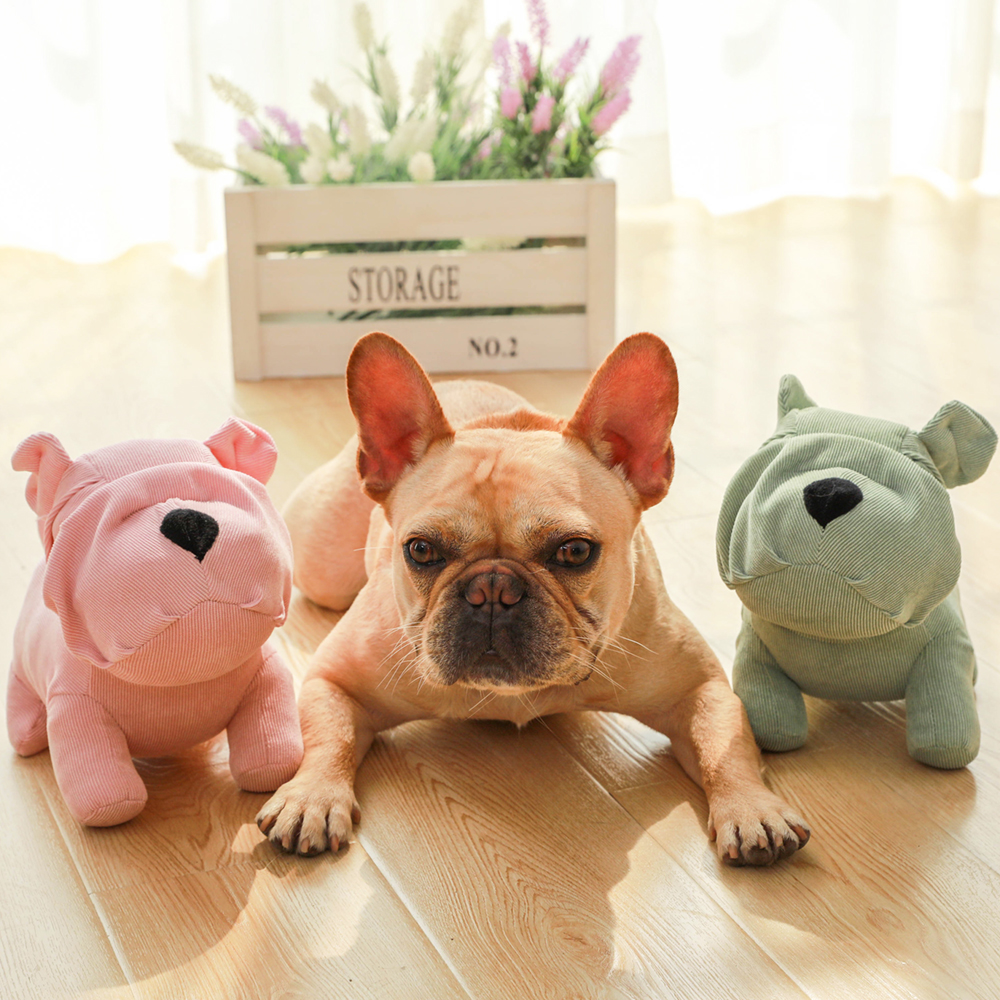 Cute Small Soft Realistic Plush Toy Dog