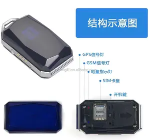 最优惠价格2g迷你全球定位系统跟踪器GSM/GPRS/WiFI/LBS儿童和宠物跟踪定位器设备