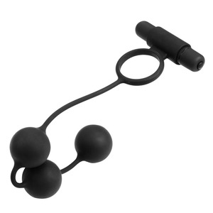 Forte vibrazione 3 perline Plug anale anello del rubinetto perline <span class=keywords><strong>anali</strong></span> impermeabili giocattolo del sesso vibratore a 10 frequenze - Product Image 6