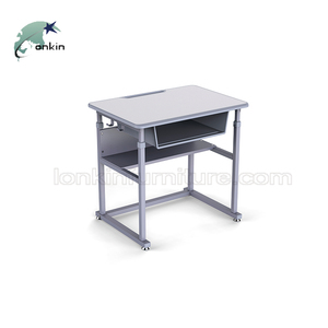 Juego de <span class=keywords><strong>Escritorio</strong></span> y Silla Escolar de Madera MDF y Metal de Diseño Moderno, Altura Ajustable y Ecológico, en Oferta - Product Image 4