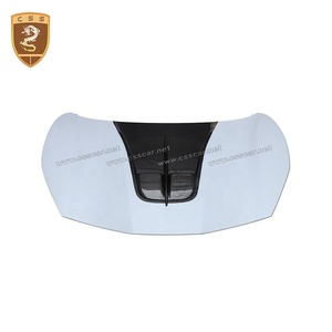 CF & FRP-cubierta de capó de motor de coche, piezas de modificación para Ferra 488 GTB, estilo - Product Image 5