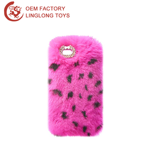 Peluche con búp bê sư tử Đồ chơi điện thoại trường hợp nâu sang trọng bảo vệ vỏ sư tử mềm TPU điện thoại Bìa trường hợp - Product Image 6