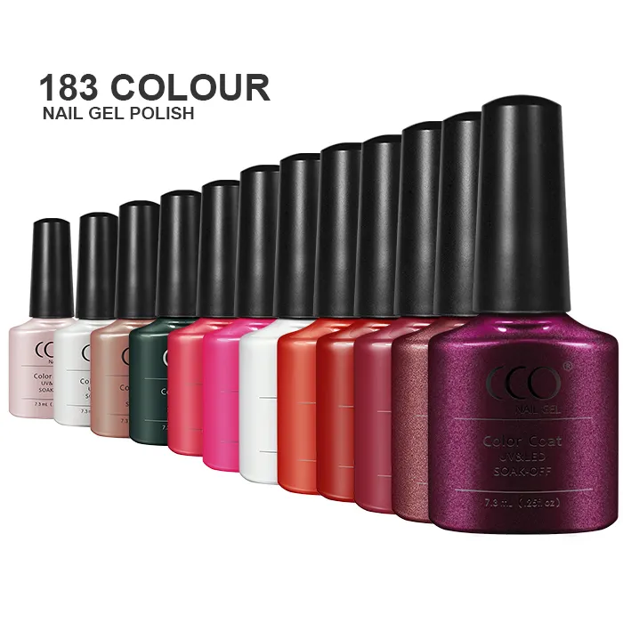CCO wholesale distribution Nail Art Design color gel nail polish private label color uv gel gel nail polish