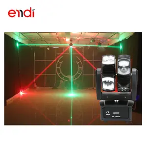 ENDI 8*10W 뜨거운 바퀴 빔 무대 조명 이동 헤드 DMX 4in1 RGBW led 디스코 조명 펍 dj 쇼