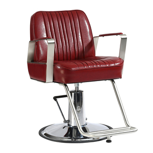 Diseño de lujo ascensor rotatorio rojo <span class=keywords><strong>silla</strong></span> para salón de belleza - Product Image 1