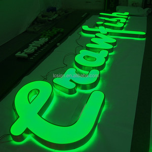 Custom Made Tiếp Nhận Sign LED Chiếu Sáng Chữ Acrylic nhân vật sáng - Product Image 2