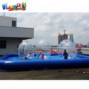 Grande gonfiabile piscina galleggiante gonfiabile barca di nuoto piscina per i bambini - Product Image 6