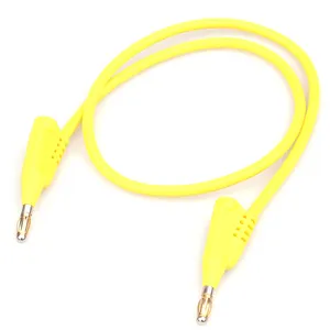 Flexible Silicone Banana Male Female Plug To 4mm Banana Male Female Plug Cable