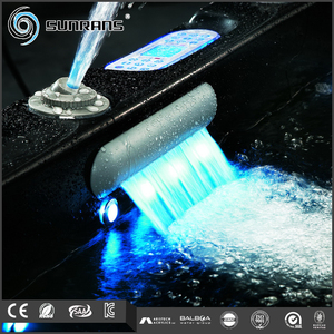 6人220伏户外亚克力按摩浴缸水疗热水浴缸，带79个不锈钢喷嘴水疗按摩浴缸 - Product Image 3