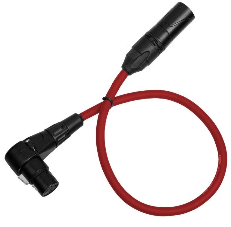 3-Pin xlr 90 graden adapter, verstelbare mannelijke naar vrouwelijke haakse XLR-adapter voor Dmx-kabel zwart (2 Pack 3-Pin xlr 90 graden adapter, verstelbare mannelijke naar vrouwelijke haakse XLR-adapter voor Dmx-kabel zwart (2 Pack