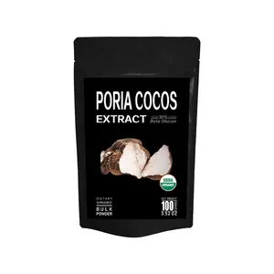 Suplemento de marca própria 10:1 20:1 Extrato de Poria Cocos em Pó Polissacarídeo Orgânico 50% Extrato de Poria Cocos em Pó