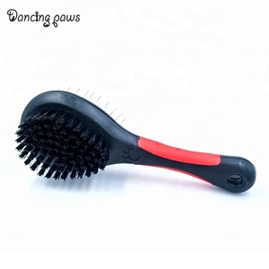 pour chien en acier inoxydable en plastique épilateur brosse de toilettage pour animaux de compagnie pour animalerie taille L - Product Image 1