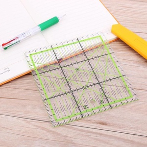 Herramienta de costura Flexible, <span class=keywords><strong>regla</strong></span> acrílica <span class=keywords><strong>cuadrada</strong></span> colorida de 15x15cm de altura - Product Image 4