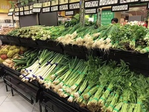 Thiết Kế Thanh Lịch Công Suất Lớn Siêu Thị Trái Cây Và Rau Hiển Thị Giá - Product Image 3