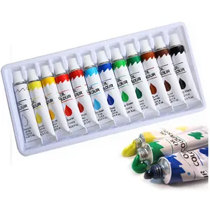 12 colors 12ml tubes concentrated artist oil paint set for all skill levels