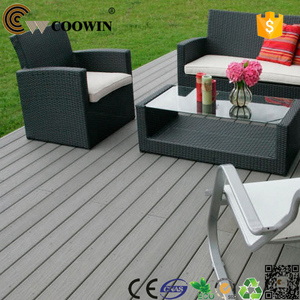 Hormigón decking plástico material de madera de goma de madera al aire libre compuesto <span class=keywords><strong>pisos</strong></span> de madera - Product Image 2