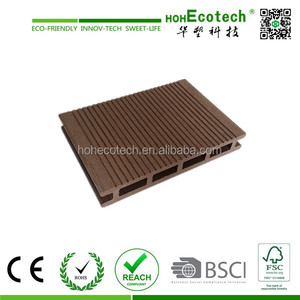 Revêtement de sol de balcon anti-UV imperméable WPC Revêtement de sol extérieur en bois-plastique composite Terrasse - Product Image 6