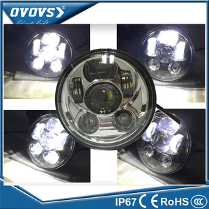 OVOVS 5.75 ''Más Reciente 5 3/4" led linterna <span class=keywords><strong>de</strong></span> la motocicleta para har <span class=keywords><strong>ley</strong></span> motocicleta - Product Image 1