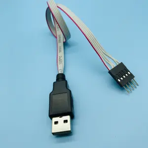 표준 듀퐁 2.54mm-USB 마더 보드 4P 헤더 플랫 리본 FFC 케이블