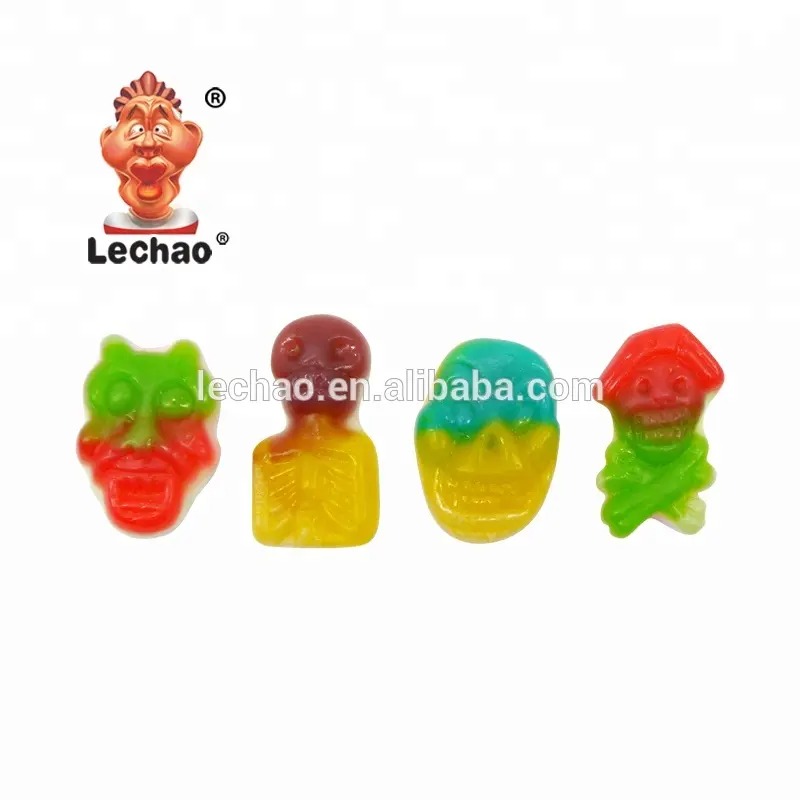 Halal Gummy Candy Devil Shaped Chewy Candy Animal Bulk Candy