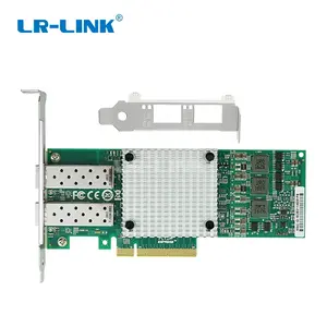 LR-LINK Broadcom BCM57810S المزدوج ميناء SFP + 10G جيجابت بكيي x8 بطاقة الشبكة